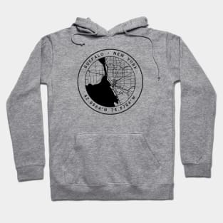 Buffalo Map Hoodie